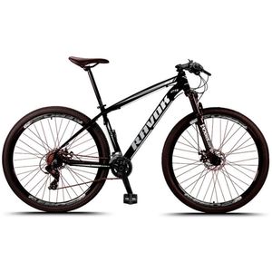 Bicicleta Bike Aro 29 Alumínio 24 Velocidades Shimano Suspensão Freio A Disco cinza 19"