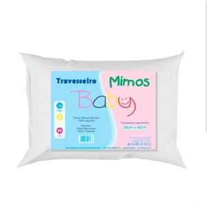 Travesseiro Fibram Infantil Mimos Baby 30x40cm