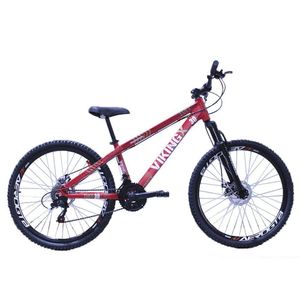 Bicicleta Viking X Tuff 25/30 26 Freio A Disco 21 Velocidades Cambios Importados Vermelho