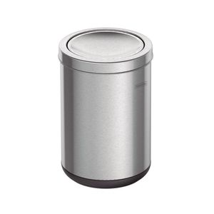 Lixeira Basculante Bari Aço Inox Scotch Brite 10 Litros - Tramontina 94540/022