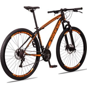 Bicicleta Dropp Z3 Aro 29 Câmbios Shimano Preto+laranja