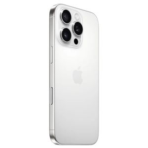 iPhone 16 Pro  Apple (128GB) Titânio Branco, Tela de 6,3", 5G e Câmera de 48MP