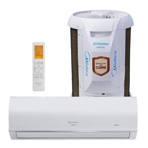 Ar Condicionado Split Hi Wall Inverter Springer Midea 12.000 BTUs Frio Airvolution Connect R-32 220V