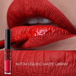 Makiê Batom Líquido Matte Carmim 4ml