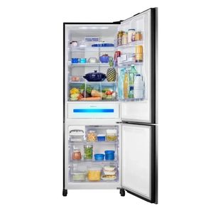 Geladeira Frost Free Panasonic A+++ 480L Black Glass NR-BB71GVFB - 127V (Avariado)