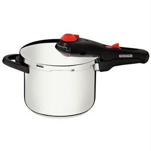 Panela de Pressão Solar em Aço Inox Fundo Triplo com 5 Dispositivos de Segurança 22 cm 6 L - Tramontina