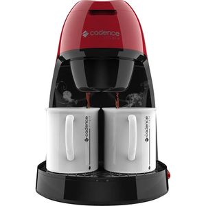 Cafeteira Elétrica Cadence Single Colors Vermelho 2 Xícaras CAF211