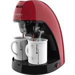 Cafeteira Elétrica Cadence Single Colors Vermelho 2 Xícaras