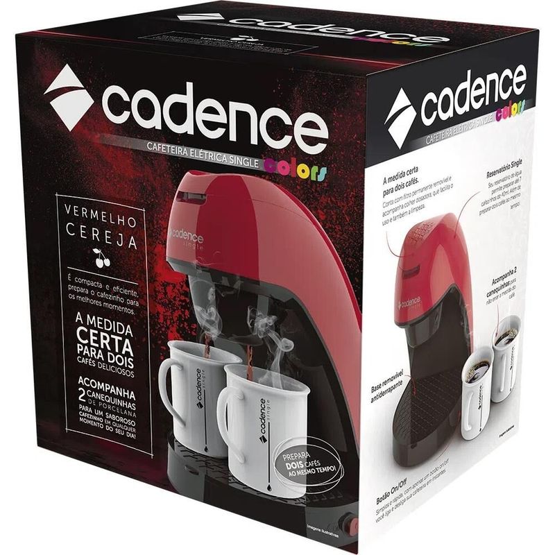 Cafeteira Cadence Vermelho CAF211