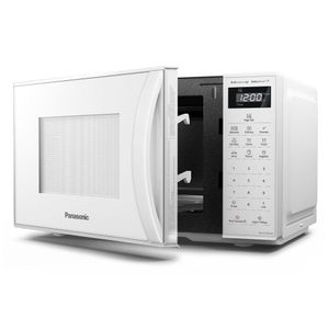 Micro-ondas Panasonic Tecnologia Antibactéria Ag 21L Branco - NN-ST25LWRU 127V