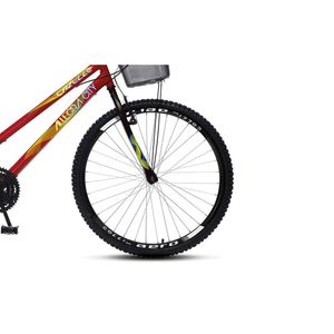 Bicicleta Colli Cazelle Allegra Aro 26 Freio V-Brake Quadro 18 - Vermelho