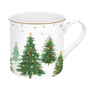 Caneca Tree Porcelana 300ml -  EASY LIFE