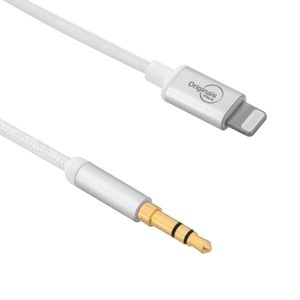 Cabo Auxiliar de Áudio, Lightning para P2, We.Link I200, Originais iPlace, 1,5m, Branco