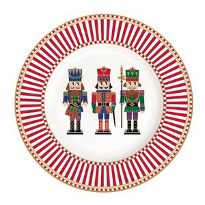 Prato para Sobremesa Nutcracker Porcelana 19cm - EASY LIFE