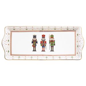 Travessa  Nutcracker Porcelana 35cm -  EASY LIFE