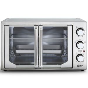 Forno e Fritadeira Sem Óleo Oster 42L French Door 2 em 1