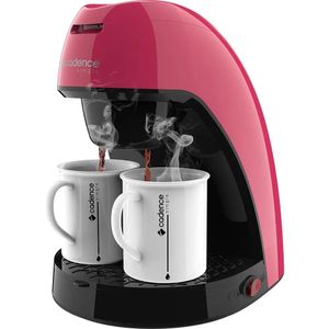 Cafeteira Elétrica Cadence Single Colors Rosa Doce 2 Xícaras CAF217