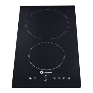 Cooktop Gallant 2 Bocas Vitrocerâmico Preto Indução 220v Painel Touch Screen