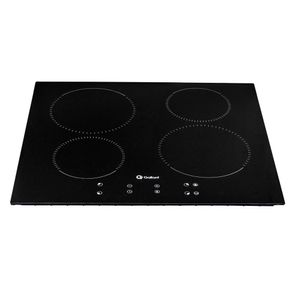 Cooktop Gallant 4 Bocas Vitrocerâmico Preto Indução 220V Painel Touch Screen