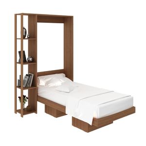 Cama Articulada Solteiro para Colchão 88 x 188 cm Multimóveis CR35033 Amendoa