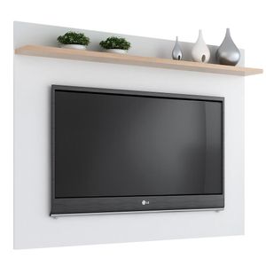 Painel TV 50" Multimóveis CR45110 Branco/Siena