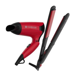 Kit Beleza Cadence Secador e Prancha Rouge Style