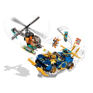 LEGO Ninjago - Carro de Corrida EVO do Jay e da Nya