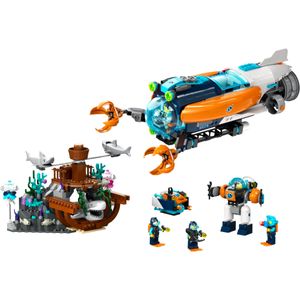 LEGO City - Submarino Explorador de Águas Profundas