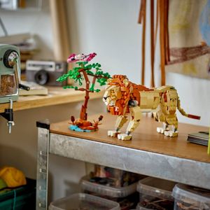 LEGO Creator 3 em 1 - Animais Selvagens do Safari