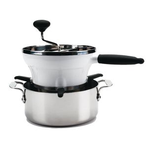 Passador de Vegetais em Aço Inox 2 Litros OXO Branco