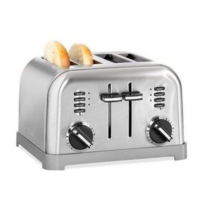 Torradeira 4 Fatias em Aço Escovado Cpt-180Br 127V Cuisinart