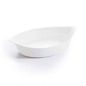 Travessa Oval em Vidro 28cm Smart Cuisine Luminarc Branca