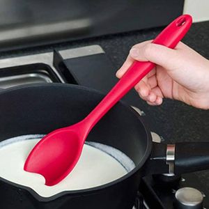 Colher de Silicone 27cm Kenya Vermelha