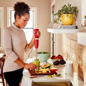 Mixer em Inox 110V KitchenAid Vermelho