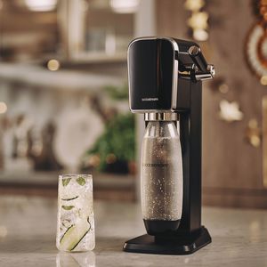 Máquina para Gaseificar Água ART Sodastream Preta