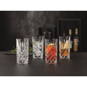 4 Copos Altos Noblesse em Vidro Cristal 375ml Nachtmann