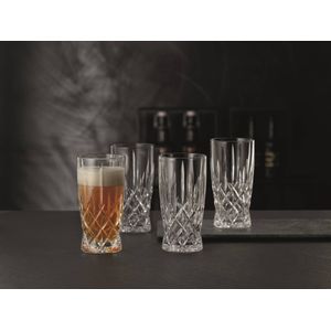 4 Copos Altos Noblesse em Vidro Cristal 250ml Nachtmann