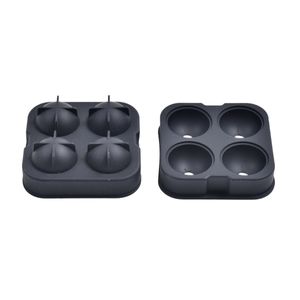 Forma de Gelo para Whisky em Silicone Bar Colletion Kenya Preto