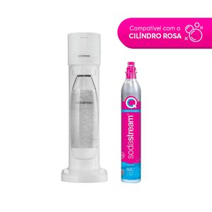 Máquina para Gaseificar Água Gaia SodaStream Branca