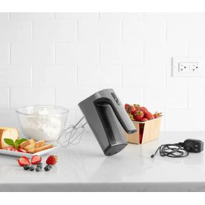 Batedeira Cordless EvolutionX Sem Fio Recarregável Bivolt Cuisinart Prata