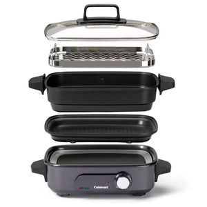 Grill Multifuncional GR-M3BR 127V Cuisinart Preto