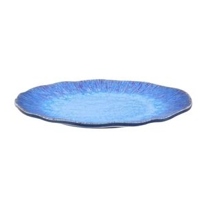 Prato Raso em Melamina 27cm Optical Kenya Azul