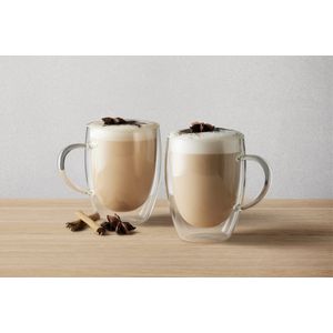 2 Canecas com Parede Dupla Blend 350ml Maxwell & Williams Caneca com Parede Dupla Blend 350ml Maxwell & Williams