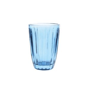 4 Copos Altos em Cristal Ecológico 310ml Azul