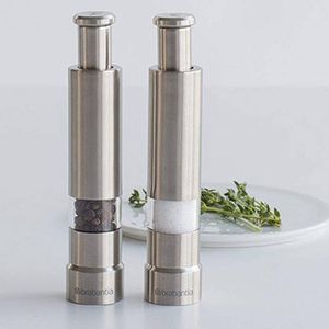 Conjunto de 2 Moedores para Sal e Pimenta em Aço Inox 14 cm Get Together Brabantia