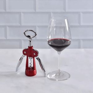 Saca Rolhas em Metal Wine Collection Kenya Vermelho
