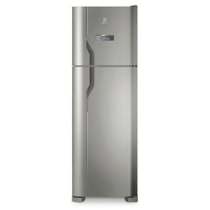 Geladeira / Refrigerador Electrolux Frost Free Duplex DFX41, 371 Litros, Inox - 220 Volts