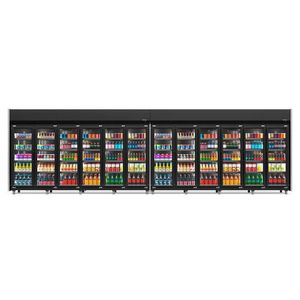 Expositor 12 Portas All Black Geas12plb Gelopar Auto Serviço Total Black 4 Prateleiras 220v