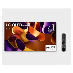 Smart TV LG 55" 4K OLED evo AI G4 OLED55G4PSA 2024