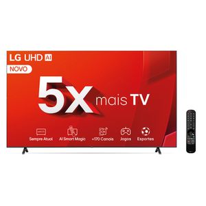 Smart TV LG 86" 4K UHD UT80 86UT8050PSA 2024